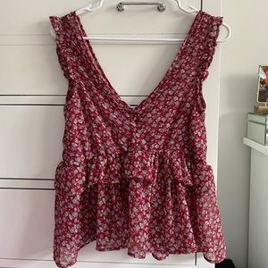 ruffle tank top